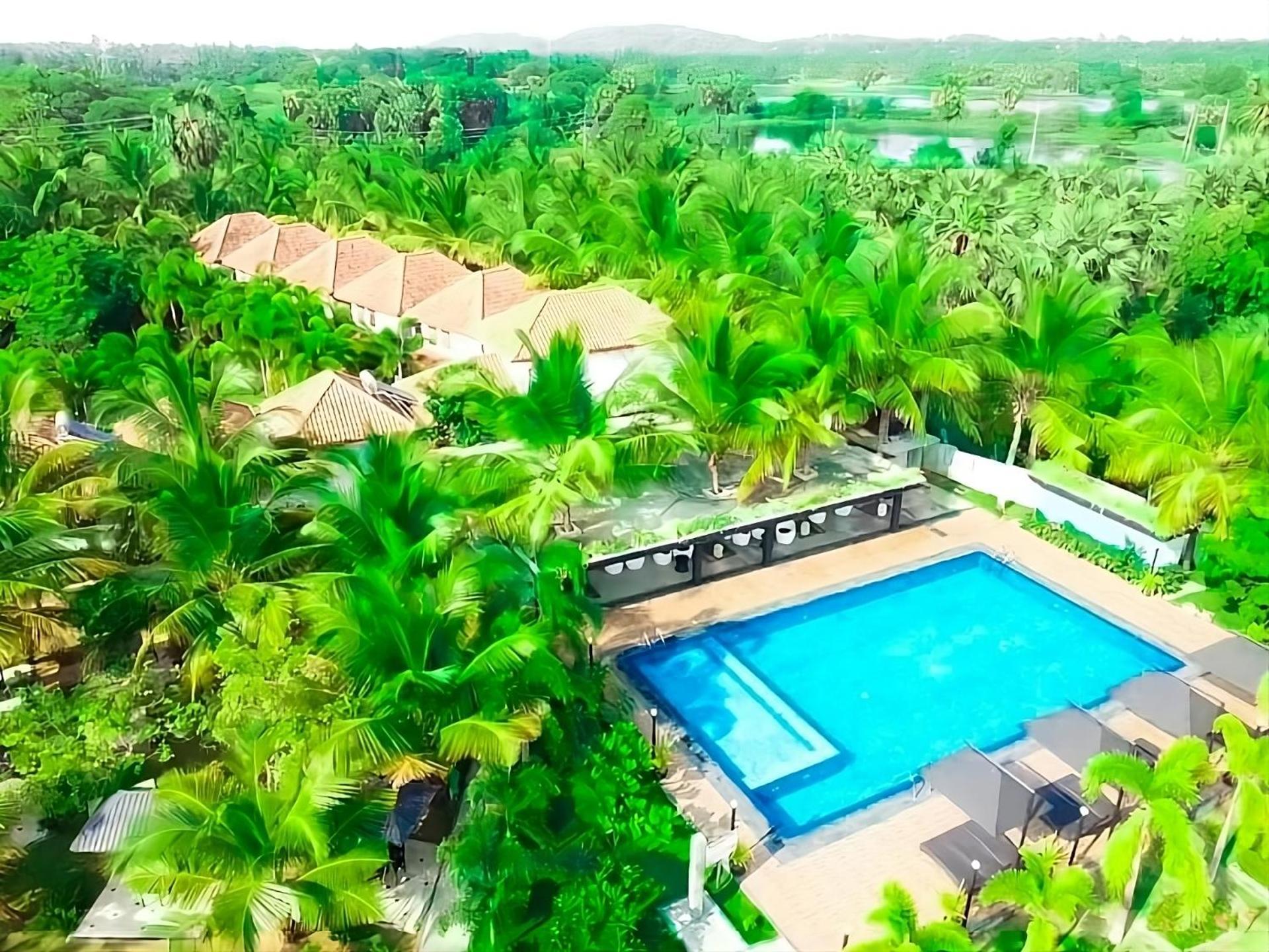 Hotel Green Garden Trincomalee Exteriör bild